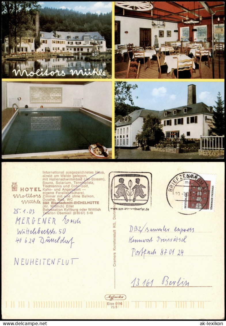 Ansichtskarte Eisenschmitt An Der Salm Molitos Mühle - Mehrbild 1973 - Other & Unclassified