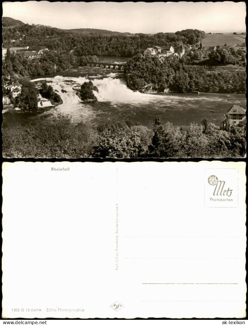 Ansichtskarte Neuhausen Am Rheinfall Rheinfall 1960 - Other & Unclassified