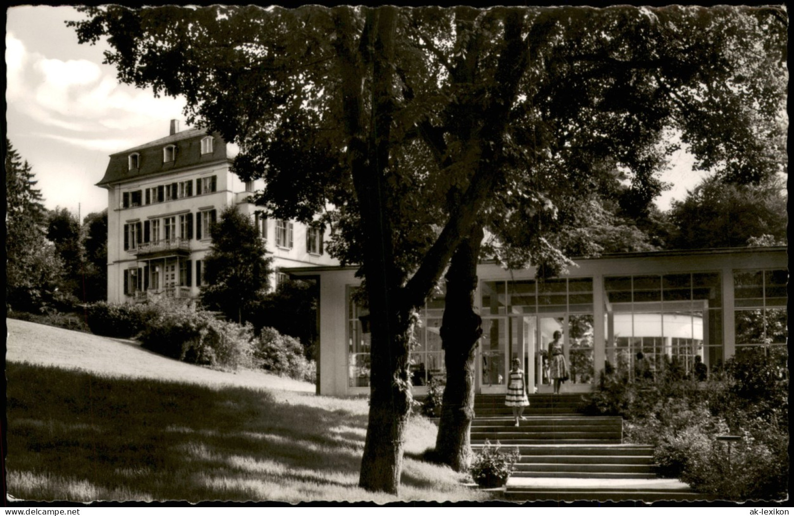 Bad Schwalbach Langenschwalbach Ortsansicht Vermtl. Im Park 1960 - Bad Schwalbach