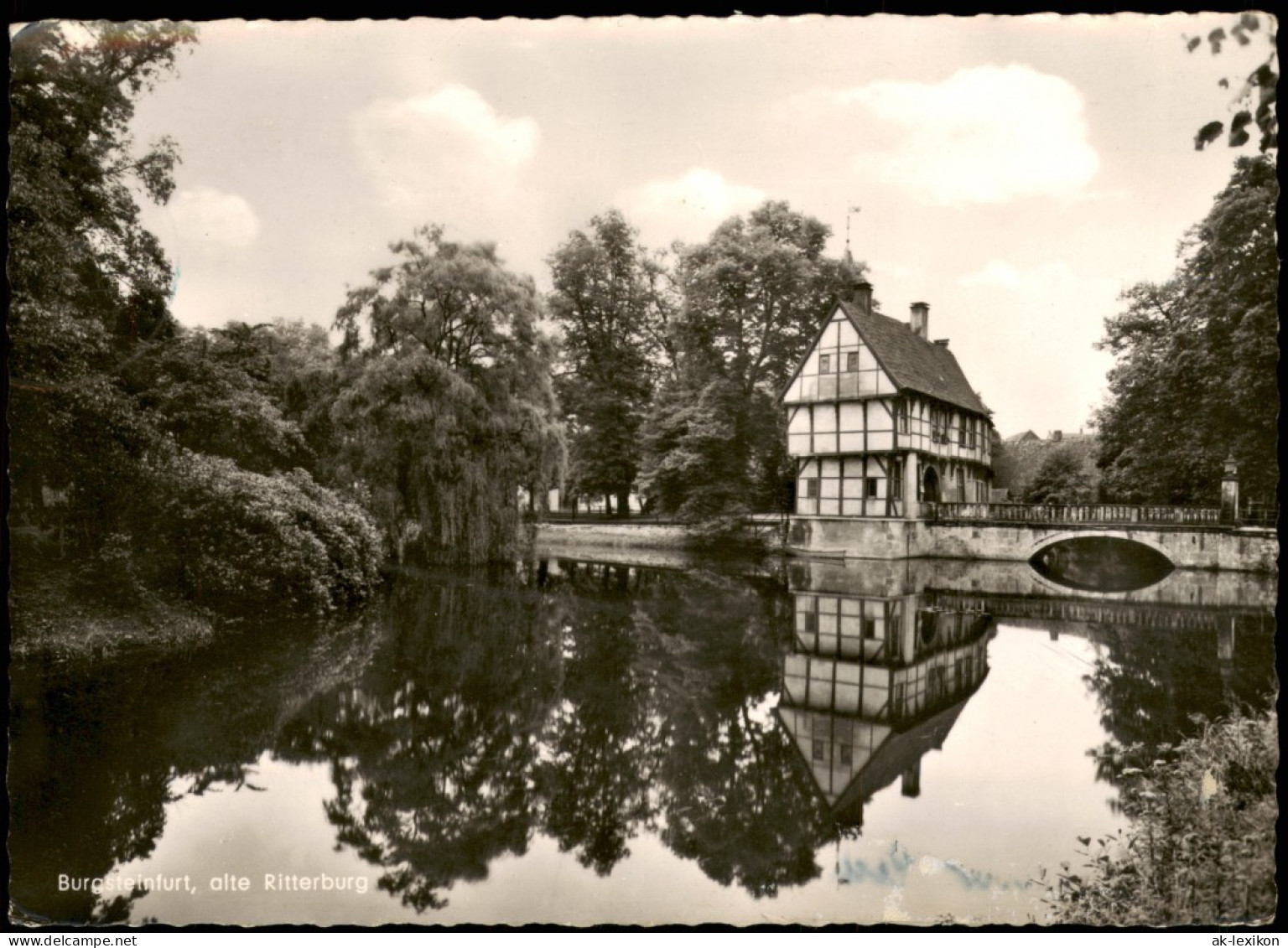 Ansichtskarte Burgsteinfurt-Steinfurt Alte Ritterburg 1961 - Sonstige & Ohne Zuordnung