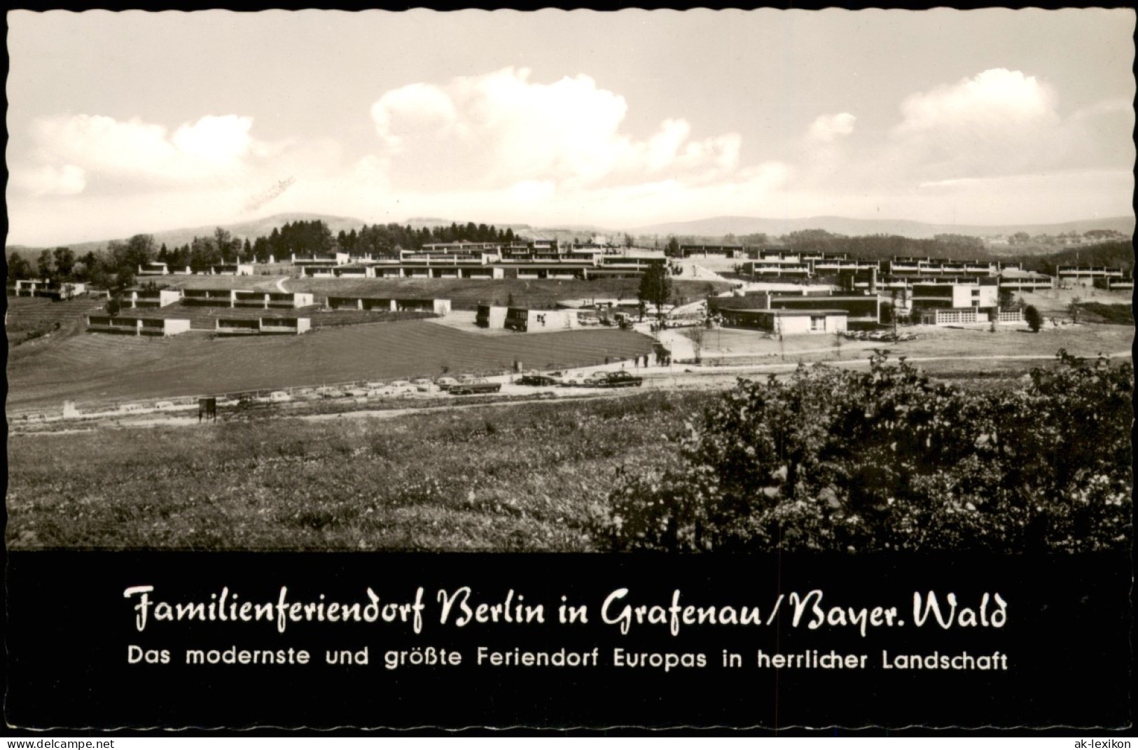 Grafenau (Niederbayern) Familienferiendorf Berlin Im Bayer. Wald 1960 - Autres & Non Classés