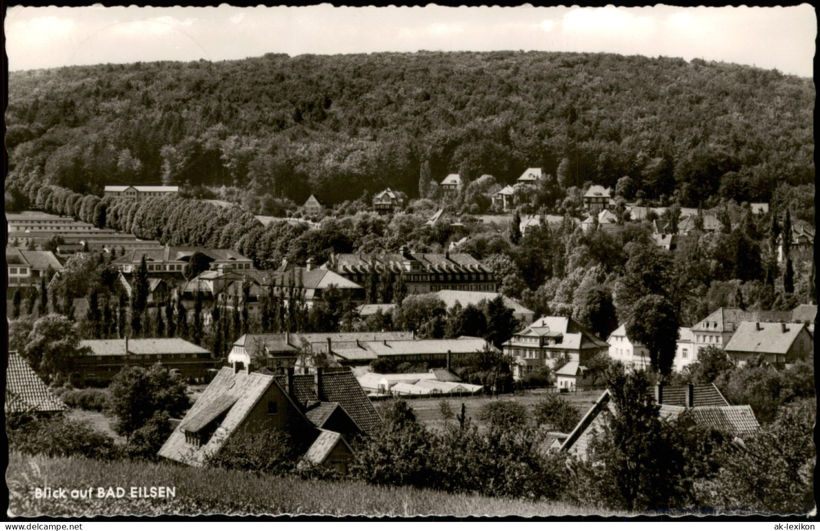 Ansichtskarte Bad Eilsen Panorama-Ansicht 1960 - Autres & Non Classés