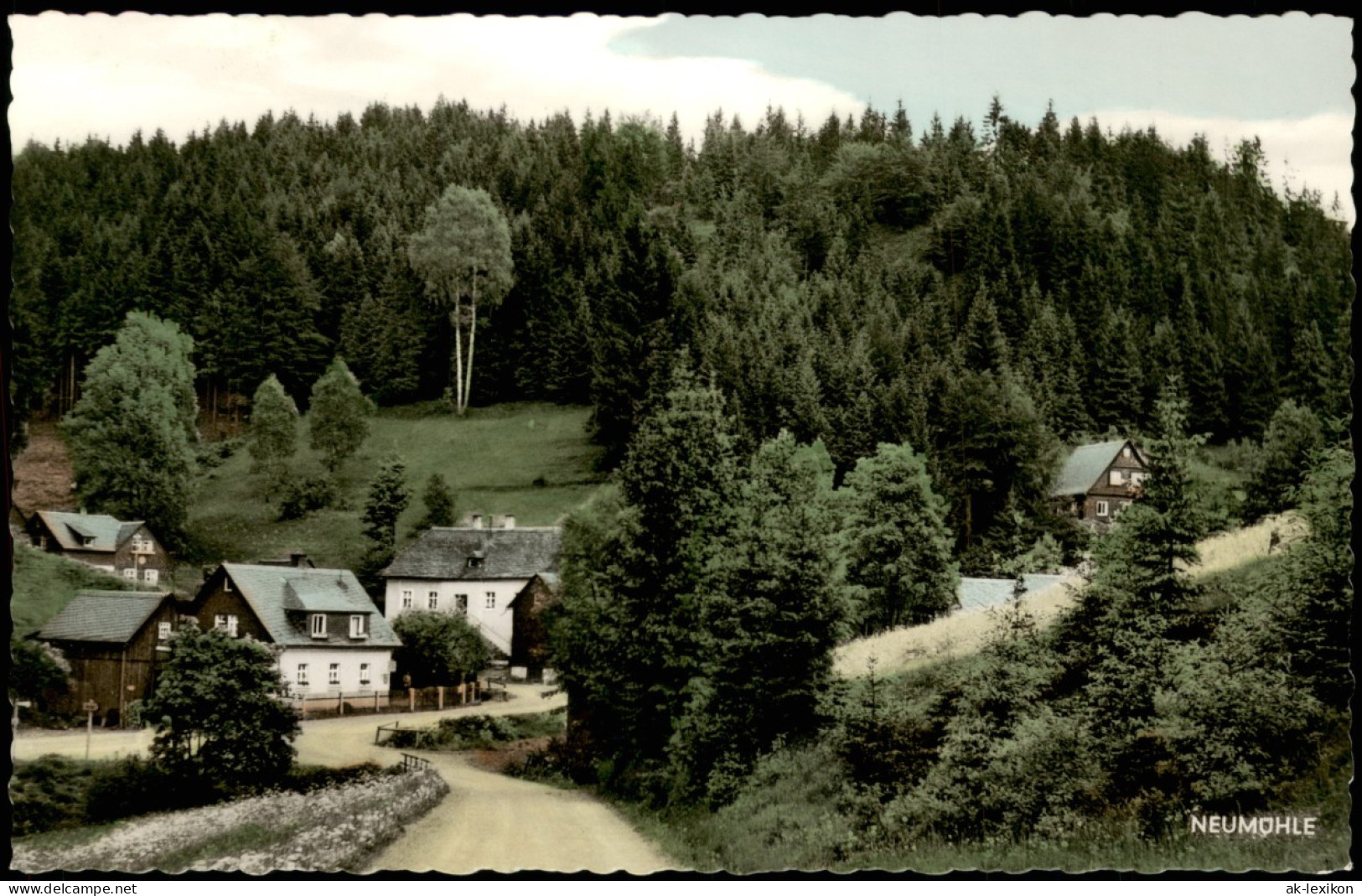 Dürrenwaid-Geroldsgrün Sommerfrische Frankenwald Neumühle 1965 - Other & Unclassified