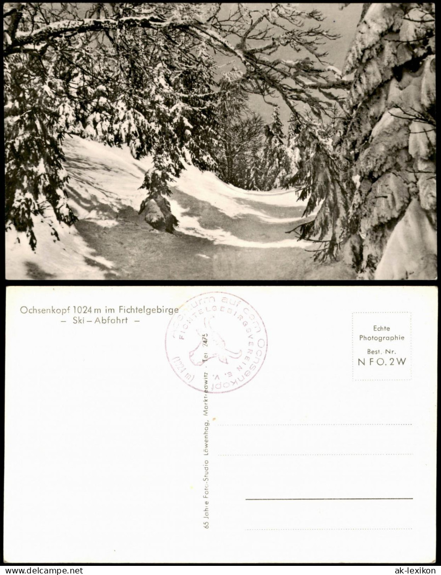 Ansichtskarte Bischofsgrüner Forst Ochsenkopf (Fichtelgebirge) Im Winter 1964 - Autres & Non Classés