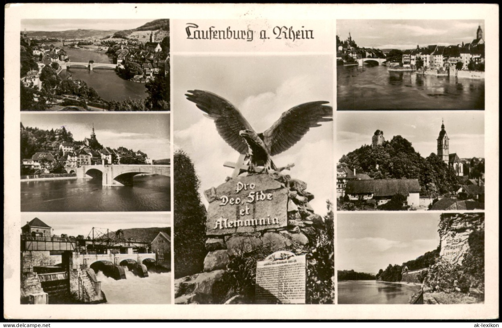 Ansichtskarte Laufenburg Mehrbildkarte Ansichten Laufenburg A. Rhein 1950 - Otros & Sin Clasificación