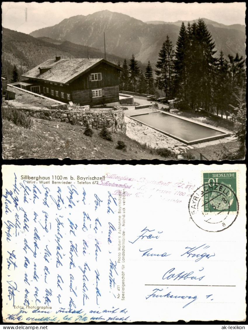 Ansichtskarte Bayrischzell Sillberghaus 1955 - Autres & Non Classés