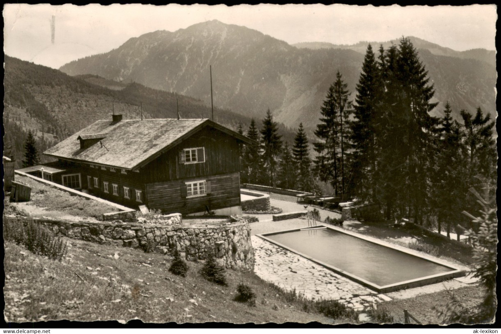 Ansichtskarte Bayrischzell Sillberghaus 1955 - Autres & Non Classés