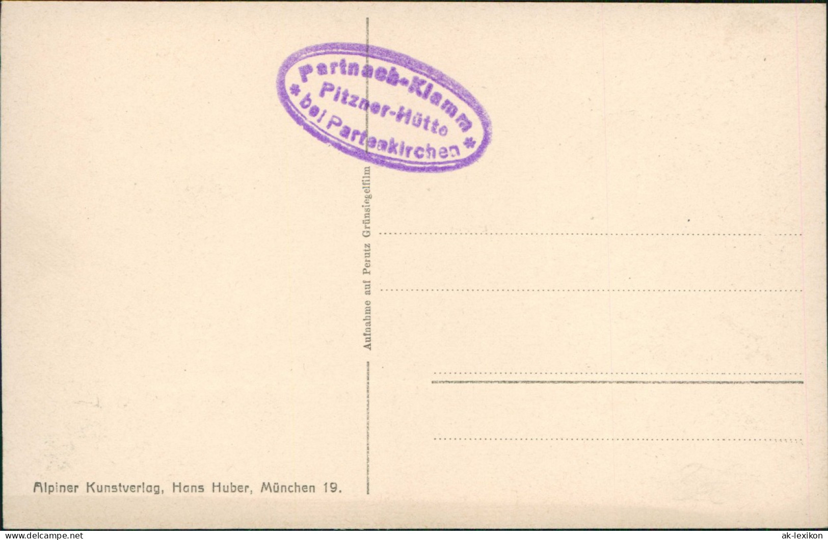 Garmisch-Partenkirchen Meilerhütte 2376 M. Mit Thörlspitzen Partnachklamm 1929 - Garmisch-Partenkirchen