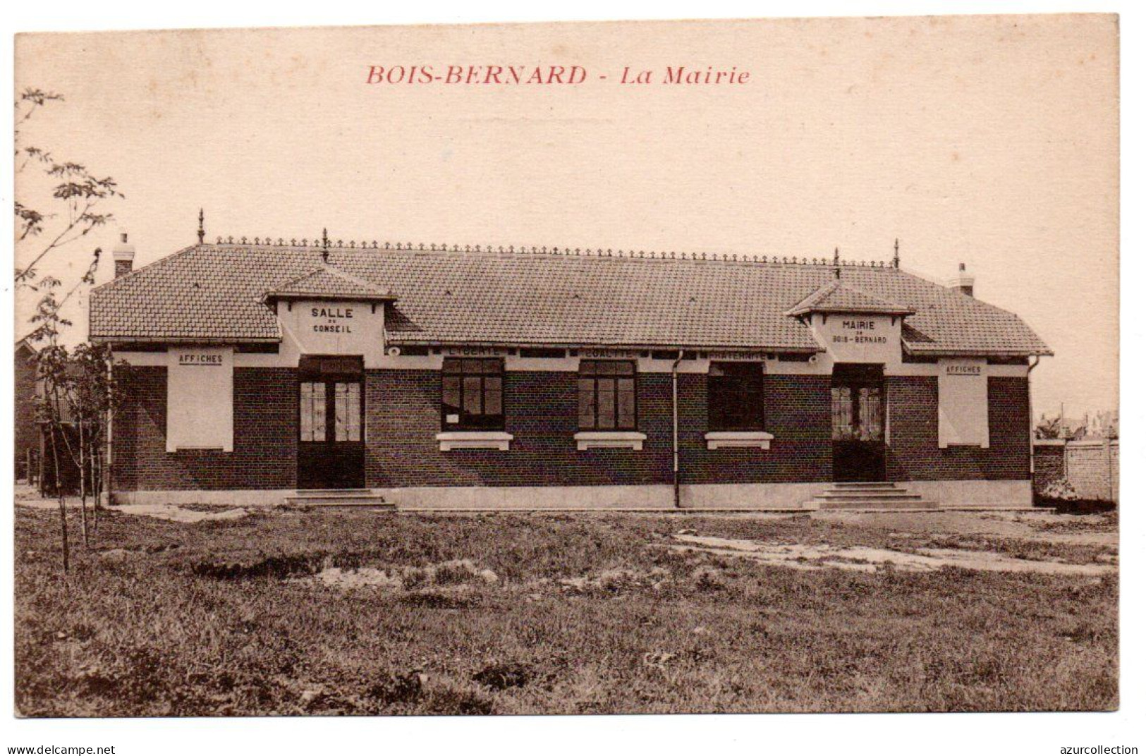 Bois-Bernard. La Mairie - Other & Unclassified