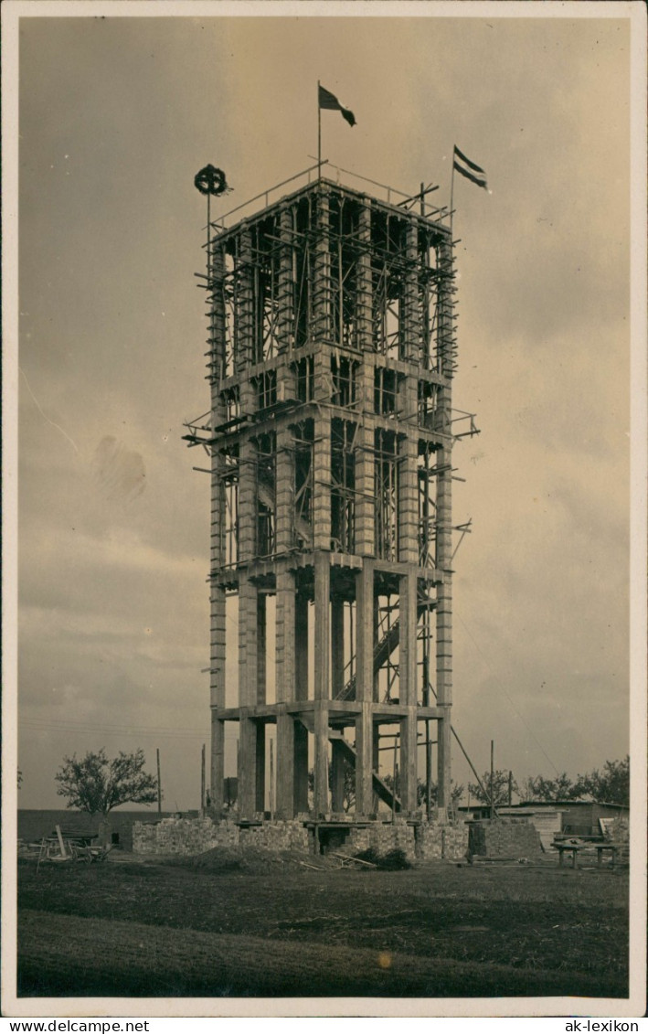 Foto  Turm Im Bau - Richtfest 1937 Privatfoto - To Identify