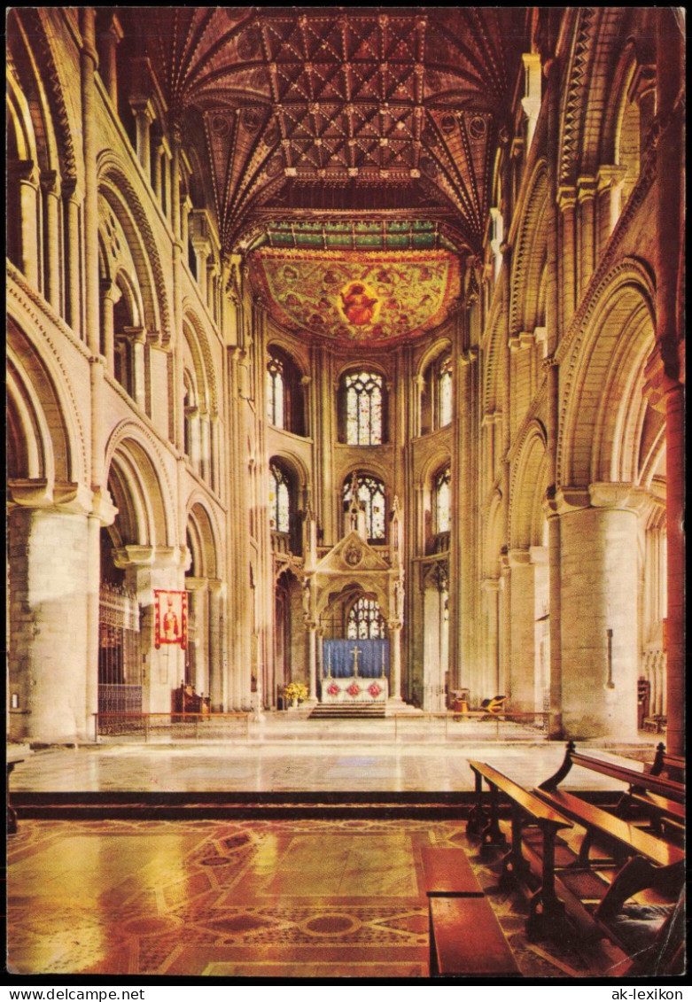 Postcard Peterborough DOM VON PETERBOROUGH Hochaltar 1974 - Otros & Sin Clasificación