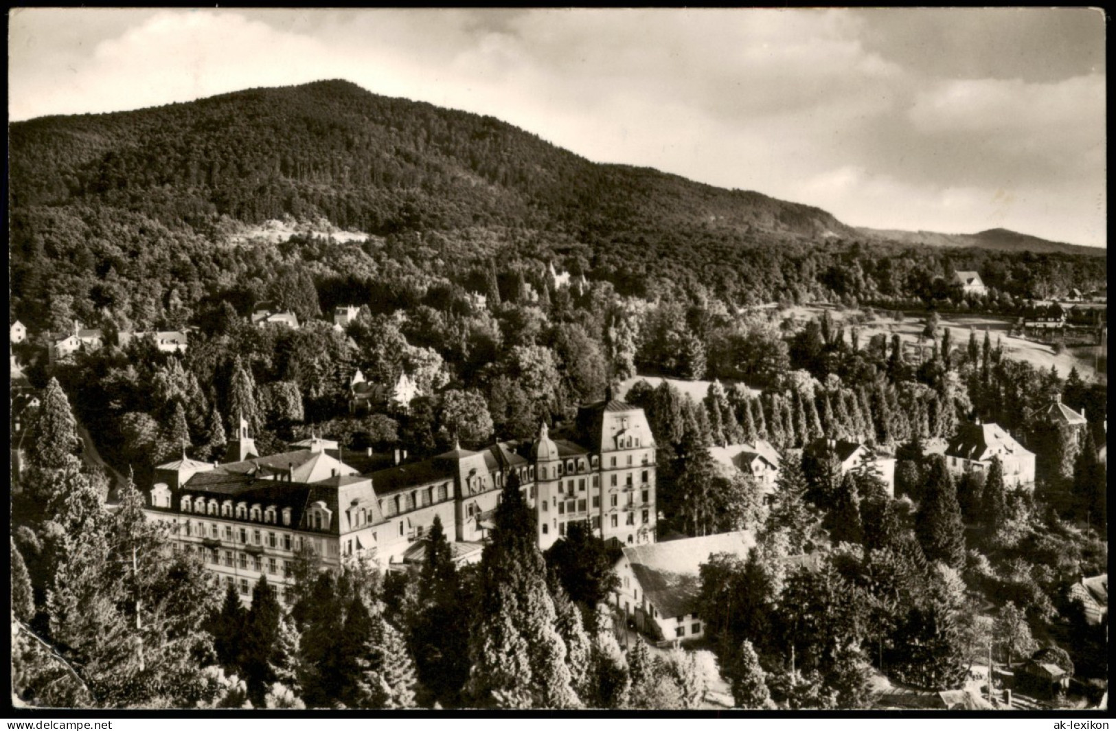 Ansichtskarte Badenweiler Panorama-Ansicht 1954 - Badenweiler