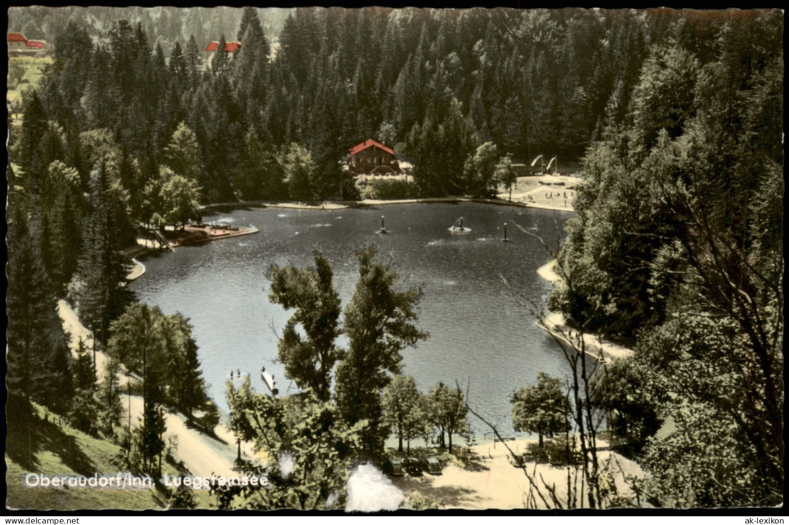 Ansichtskarte Oberaudorf Panorama-Ansicht Mit Luegsteinsee 1965 - Autres & Non Classés