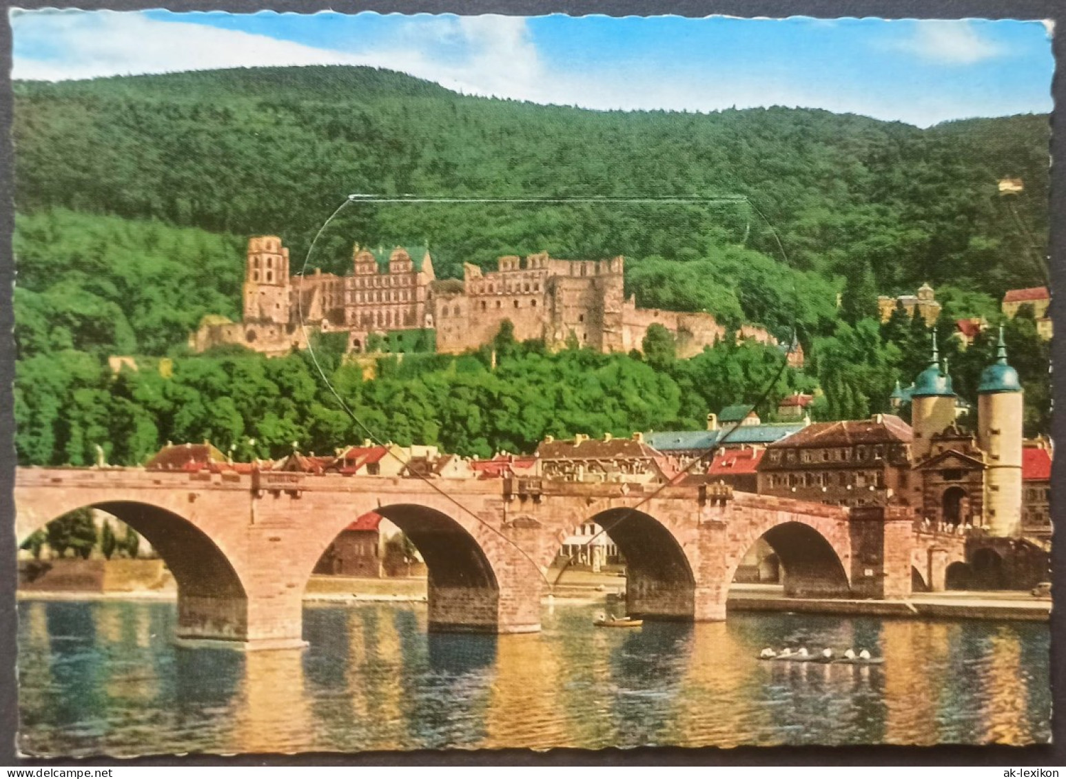 Heidelberg Alte Neckarbrücke Und Schloss & Leporello-Bildchen 1970 Leporello - Heidelberg