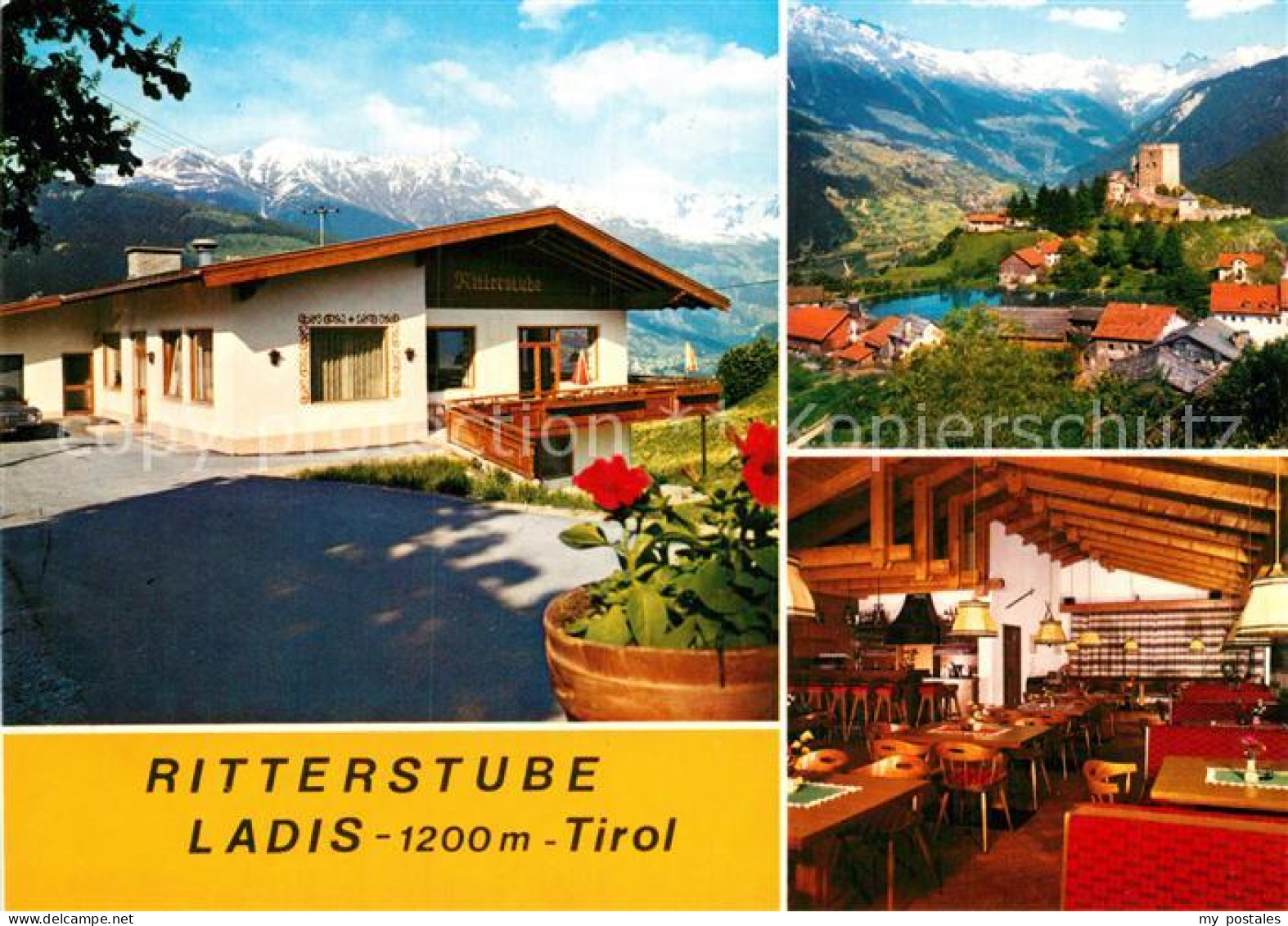 72950784 Ladis Cafe Restaurant Ritterstube Gastraum Ladis - Autres & Non Classés