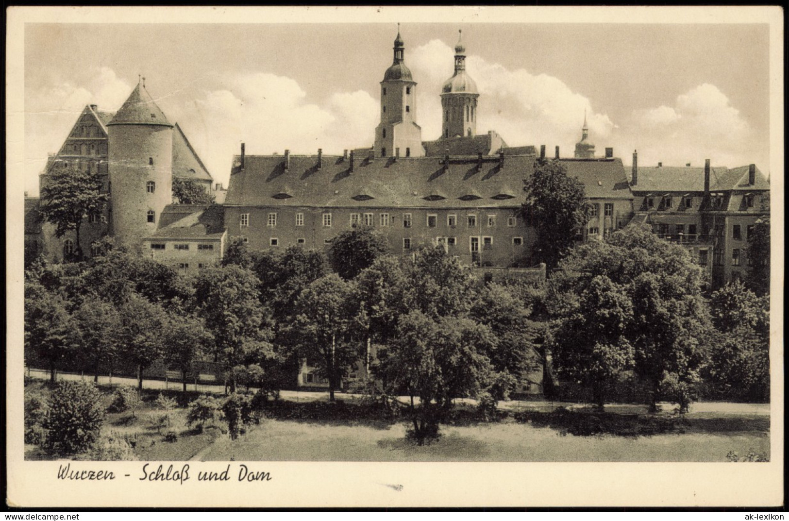 Ansichtskarte Wurzen Schloß Und Dom 1936 - Wurzen