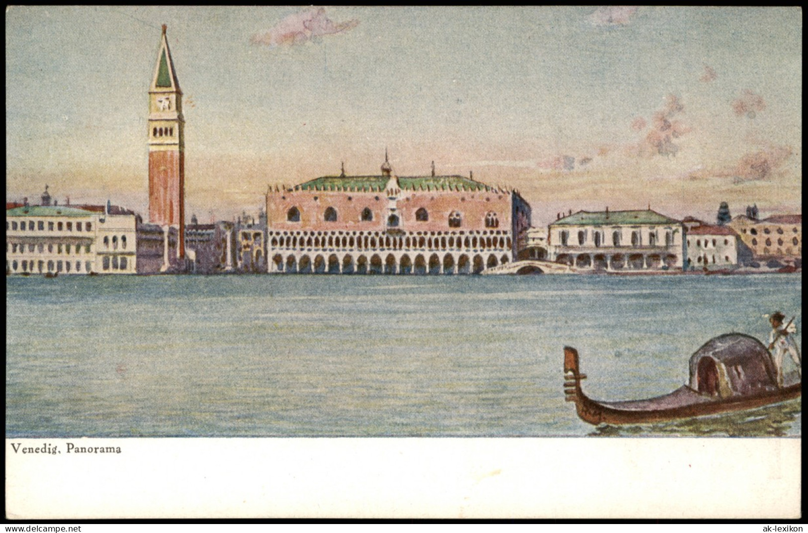 Venedig Venezia Stadt, Werbekarte WEbers Carlsbader Kaffeebohne 1912 - Autres & Non Classés