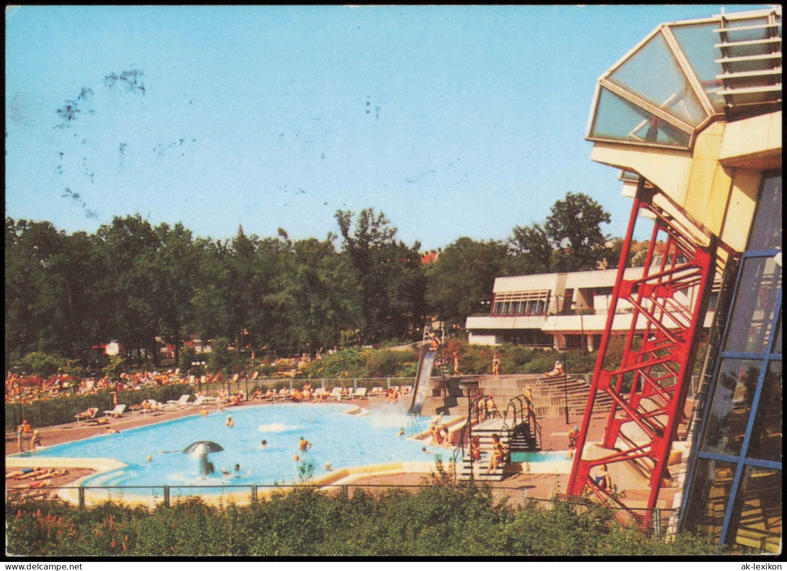 Ansichtskarte  Friedrichshain Berlin Sport- Und Erholungszentrum 1989 - Friedrichshain