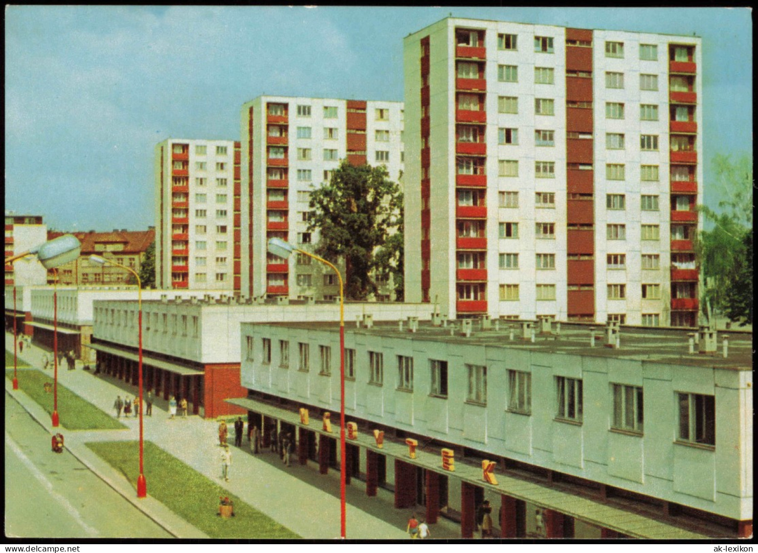 Postcard Jungbunzlau Mladá Boleslav Neubaugebiet 1967 - Czech Republic