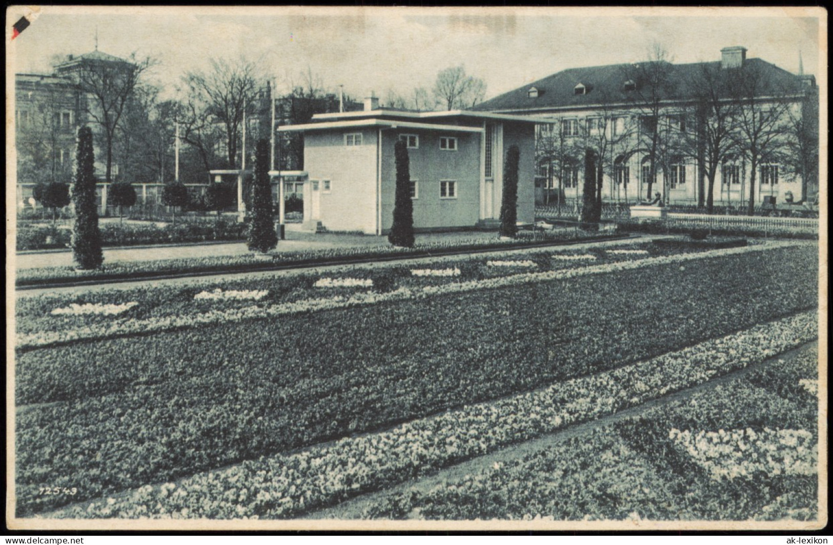 Ansichtskarte Dresden Gartenbau-Ausstellung, Schmuckanlage 1927 - Dresden