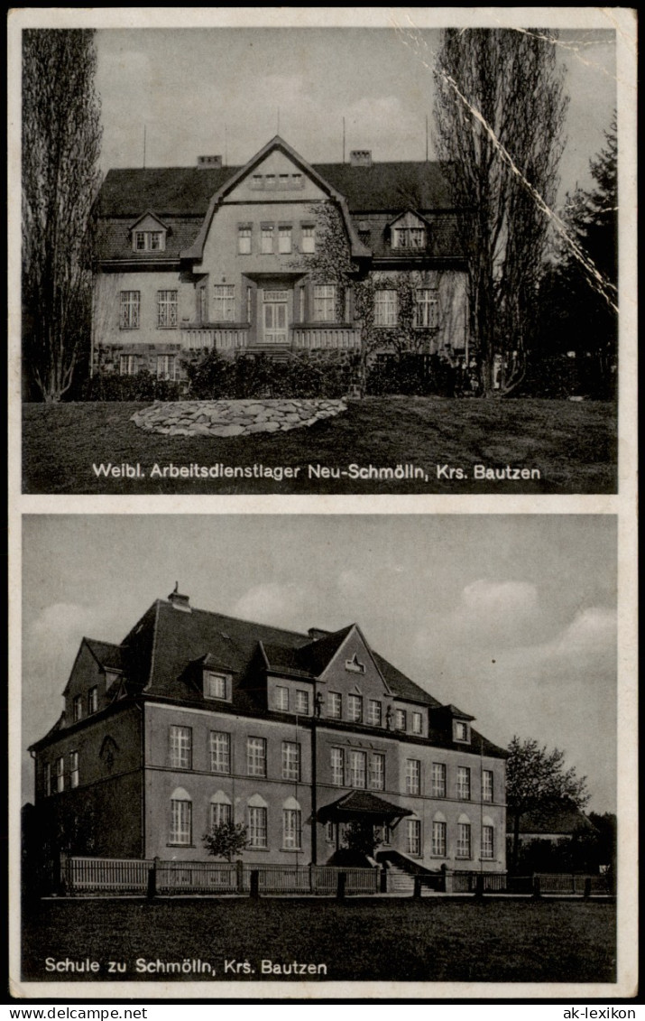 Schmölln-Schmölln-Putzkau 2 Bild Schule, Weibl. Arbeitsdienstlager 1937 - Otros & Sin Clasificación