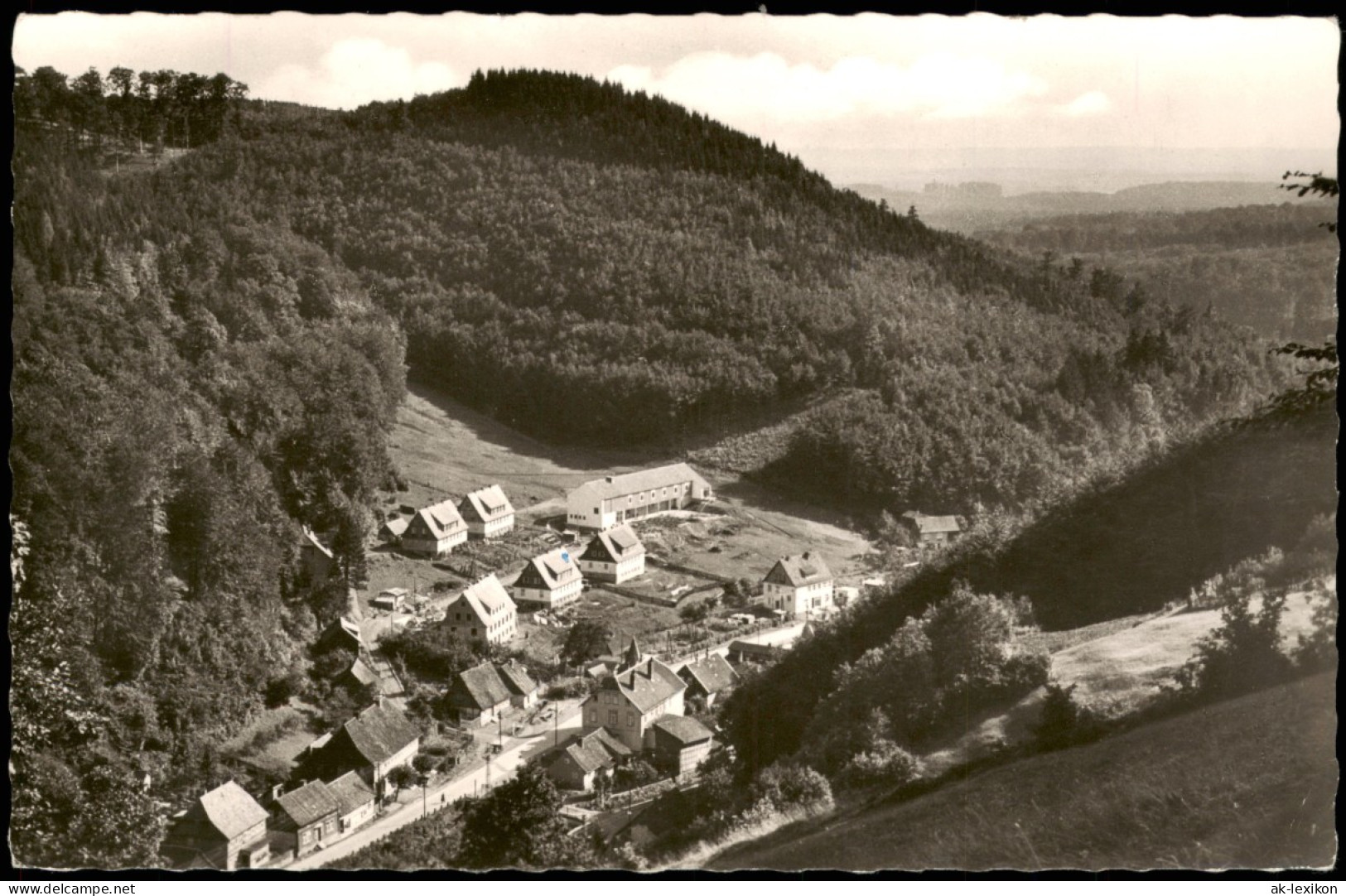 Ansichtskarte Wieda (Harz) Panorama-Ansicht Cuerskopfsiedlung 1965 - Sonstige & Ohne Zuordnung