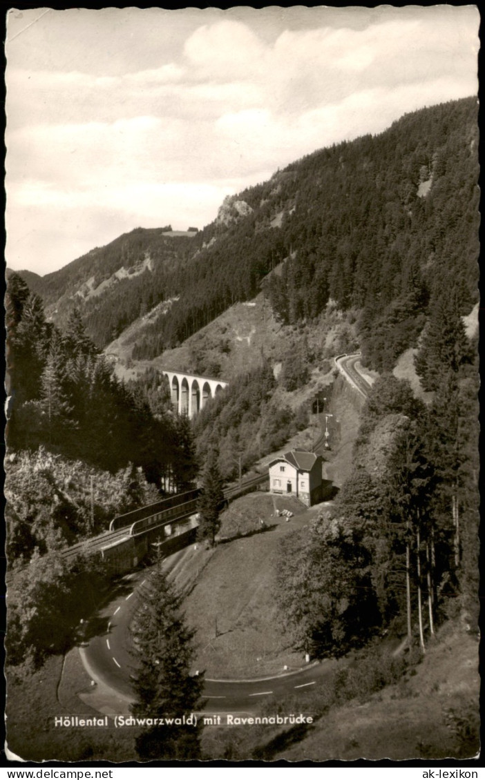 Hirschsprung-Breitnau Höllental (Schwarzwald) Mit Ravennabrücke 1958 - Autres & Non Classés