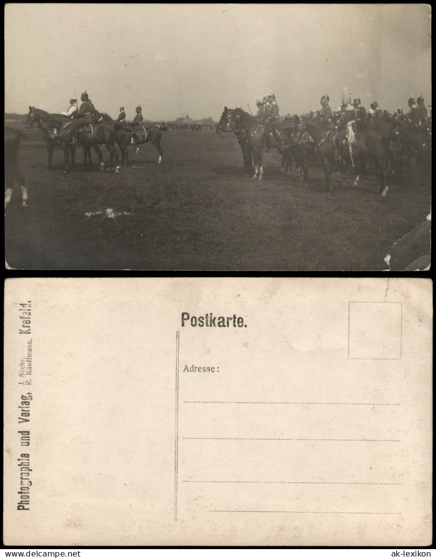 Militär/Propaganda 1. Erster Weltkrieg Soldaten Zu Pferde Kavallerie 1915 - War 1914-18