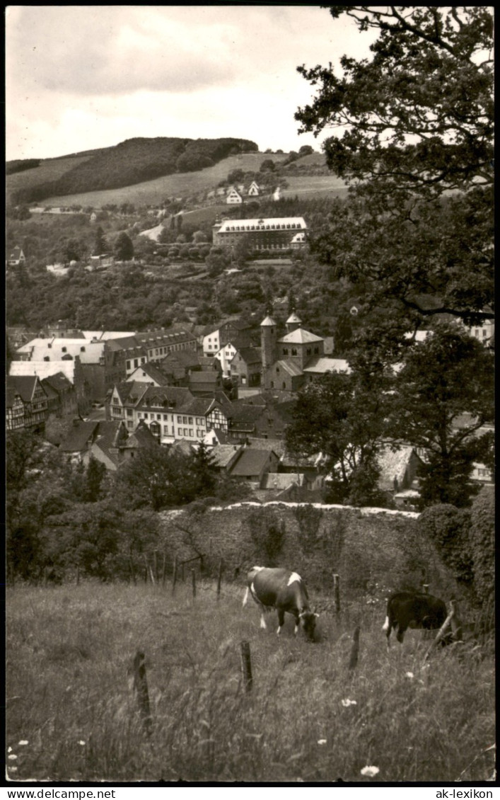 Ansichtskarte Münstereifel Panorama-Ansicht Mit Städt. Kurhaus 1961 - Sonstige & Ohne Zuordnung