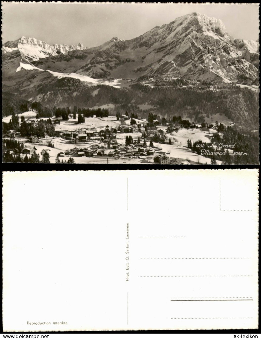 Ansichtskarte  Le Grand Mueran Schweizer Alpen 1960 - Unclassified