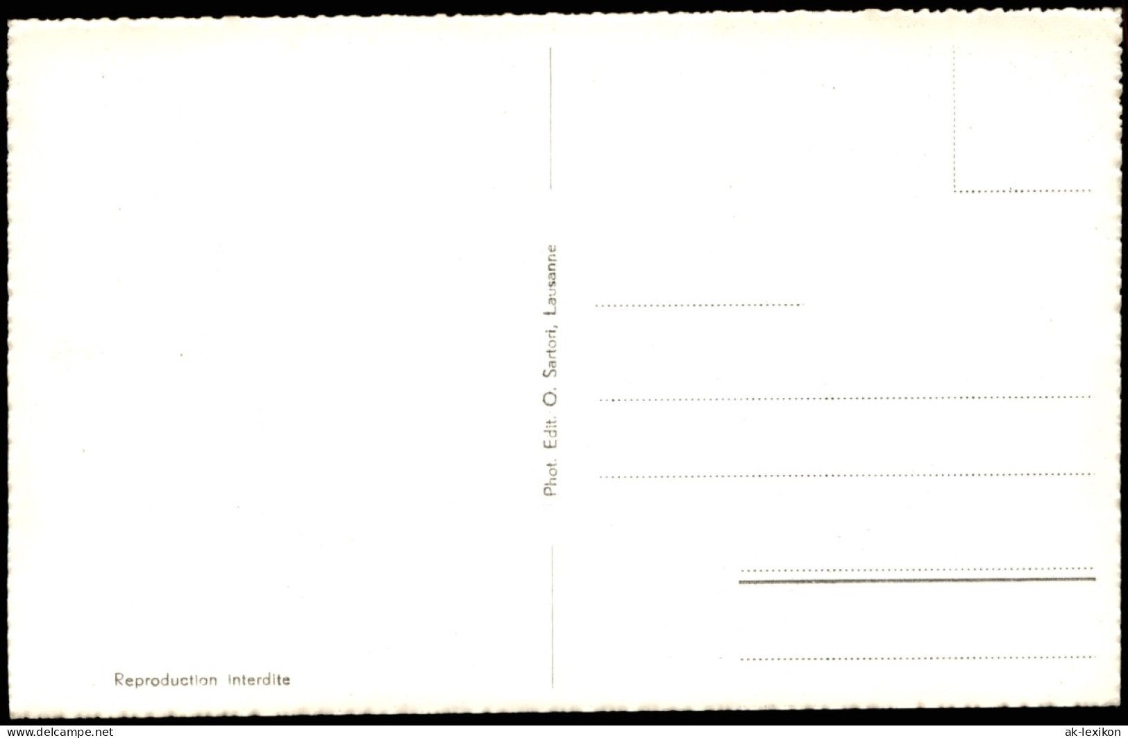 Ansichtskarte  Le Grand Mueran Schweizer Alpen 1960 - Sin Clasificación