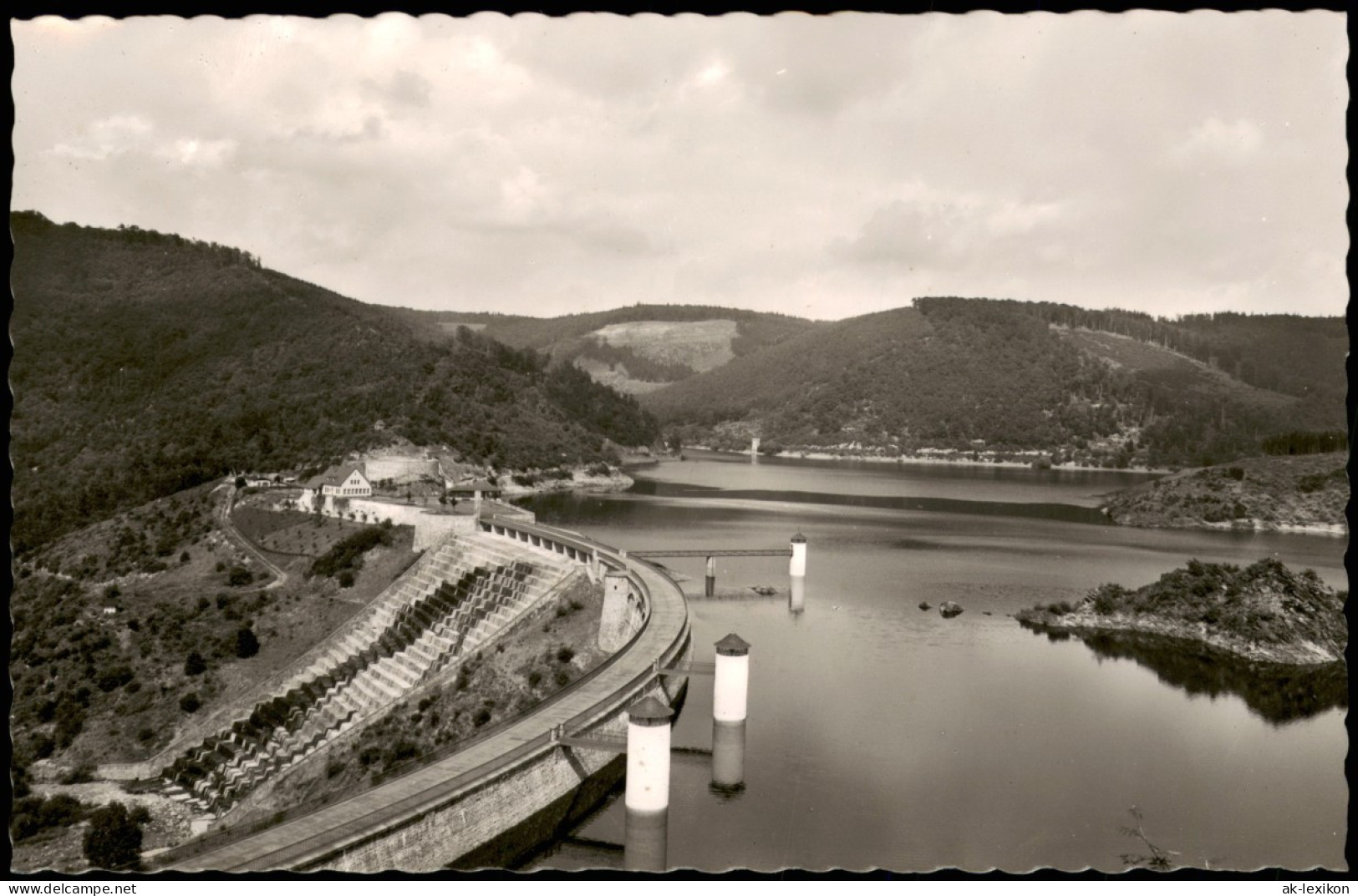 Ansichtskarte Heimbach (Eifel) Urfttalsperre Bei Heimbach Eifel 1954 - Sonstige & Ohne Zuordnung