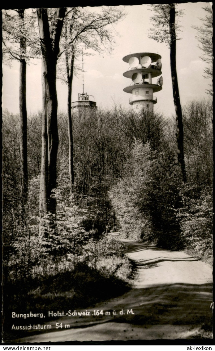 Schönwalde Am Bungsberg Bungsberg, Holst.-Schweiz Aussichtsturm 1960 - Altri & Non Classificati