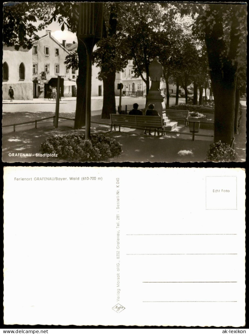 Ansichtskarte Grafenau (Niederbayern) Partie Am Stadtplatz 1960 - Other & Unclassified