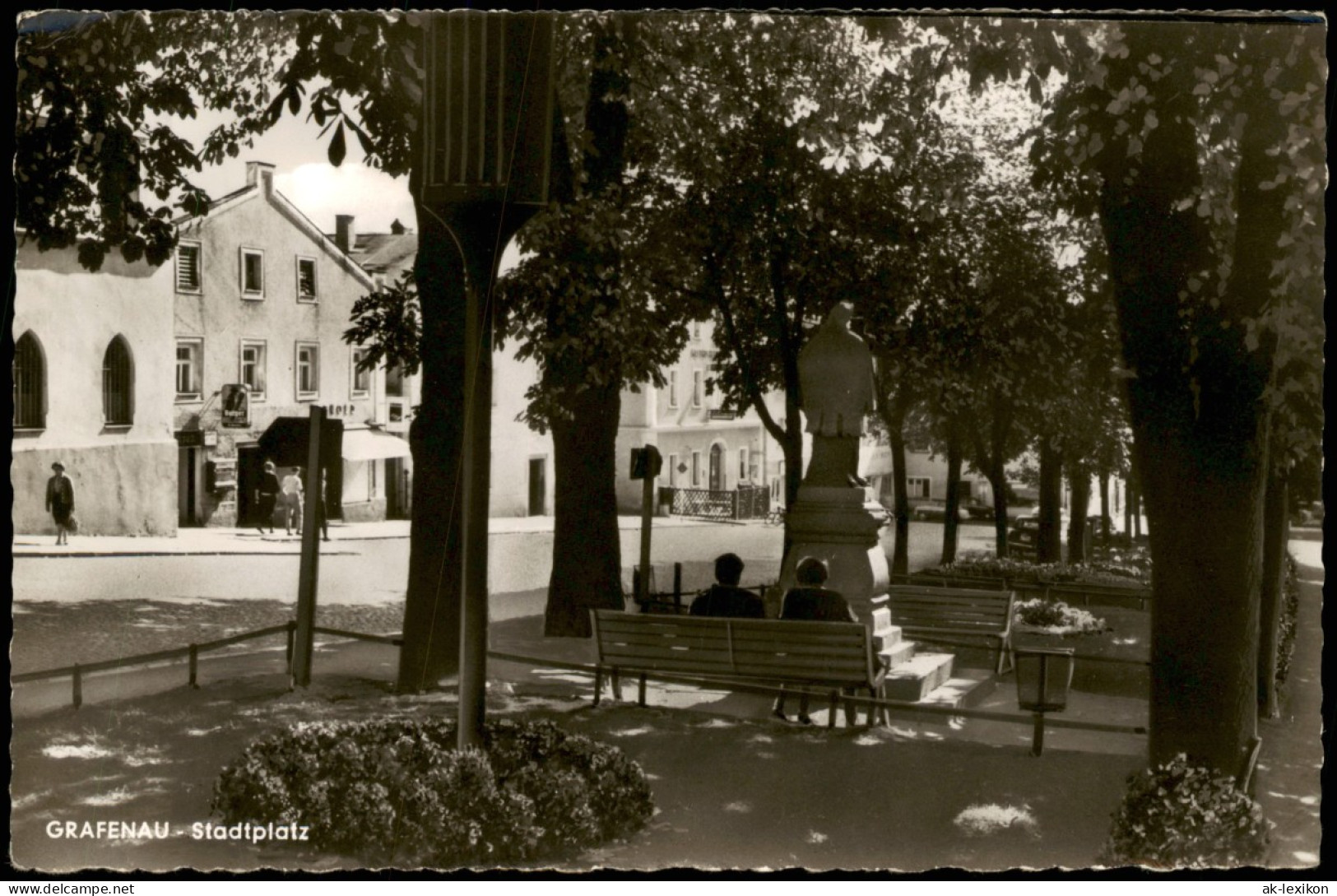 Ansichtskarte Grafenau (Niederbayern) Partie Am Stadtplatz 1960 - Other & Unclassified