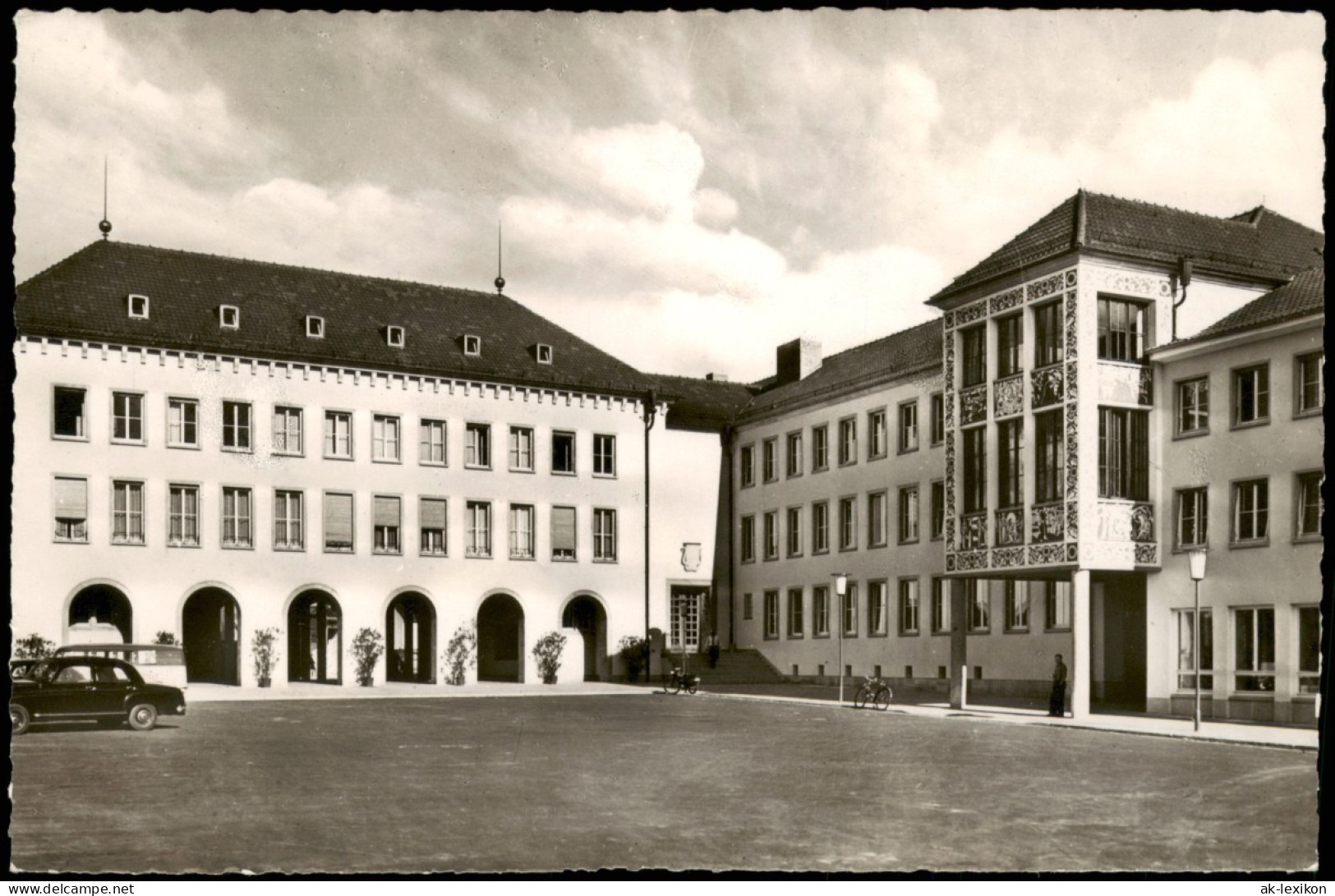 Ansichtskarte Frankenthal (Pfalz) Rathaus 1954 - Frankenthal