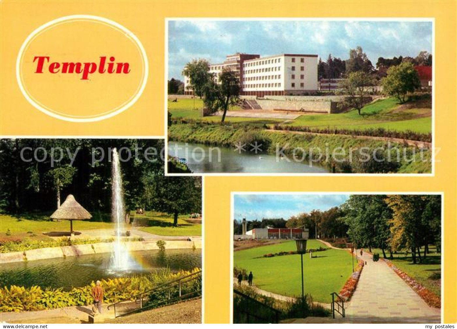 72950634 Templin FDGB Erholungsheim Salvador Allende Im Buergergarten Templin - Templin