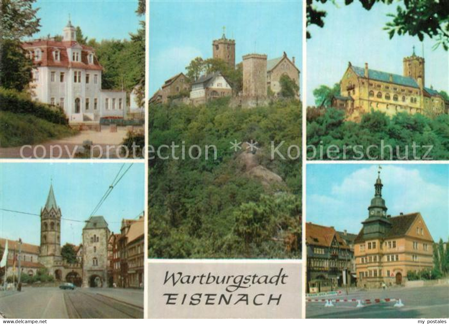 72950594 Eisenach Thueringen Hotel Hohe Sonne Nikolaitor Und Kirche Wartburg Rat - Eisenach