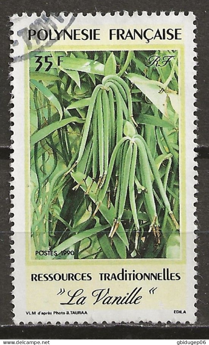 YT N° 351 - Oblitéré - La Vanille - Used Stamps