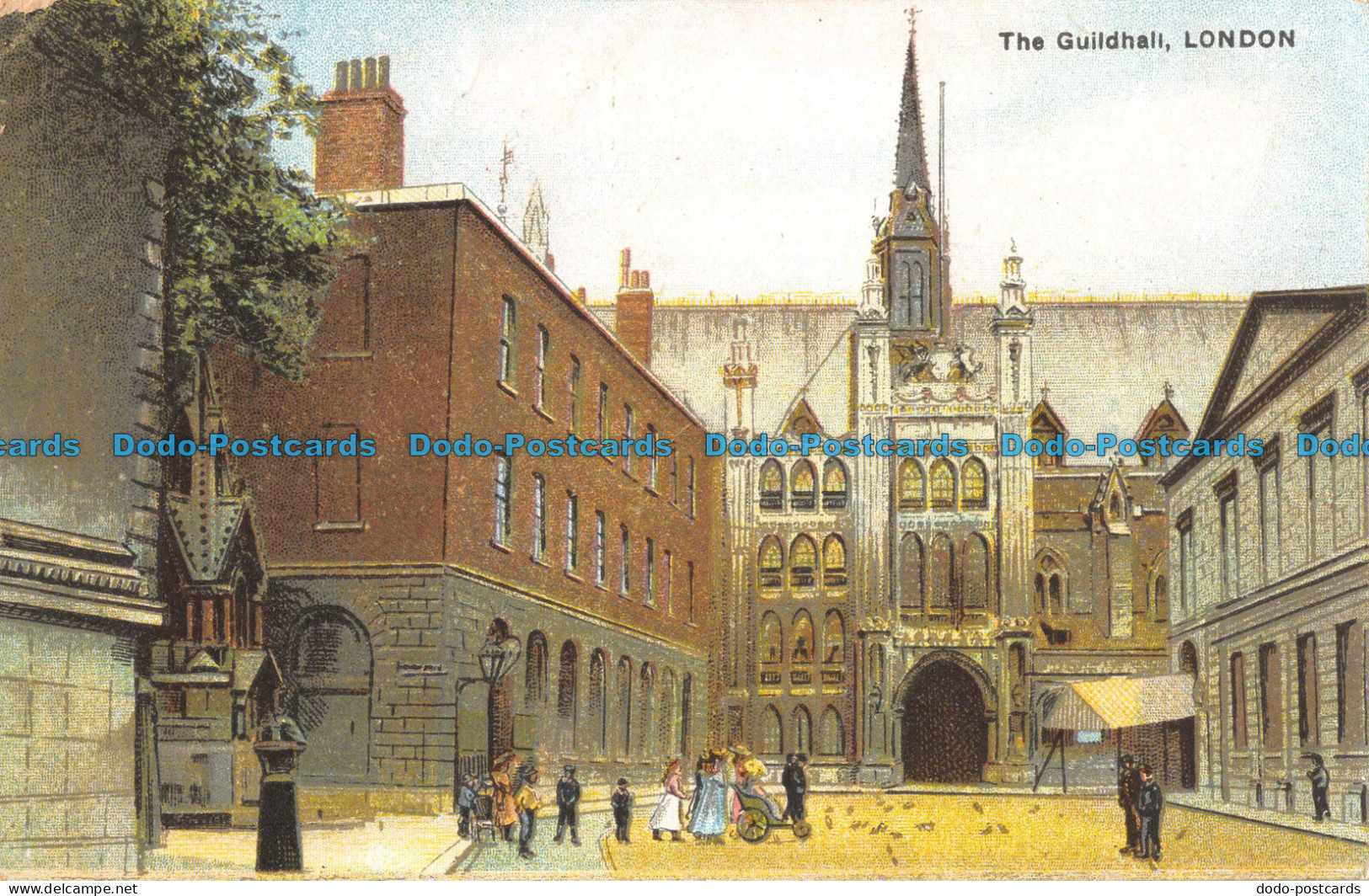 R086437 The Guildhall. London. 1905 - Other & Unclassified