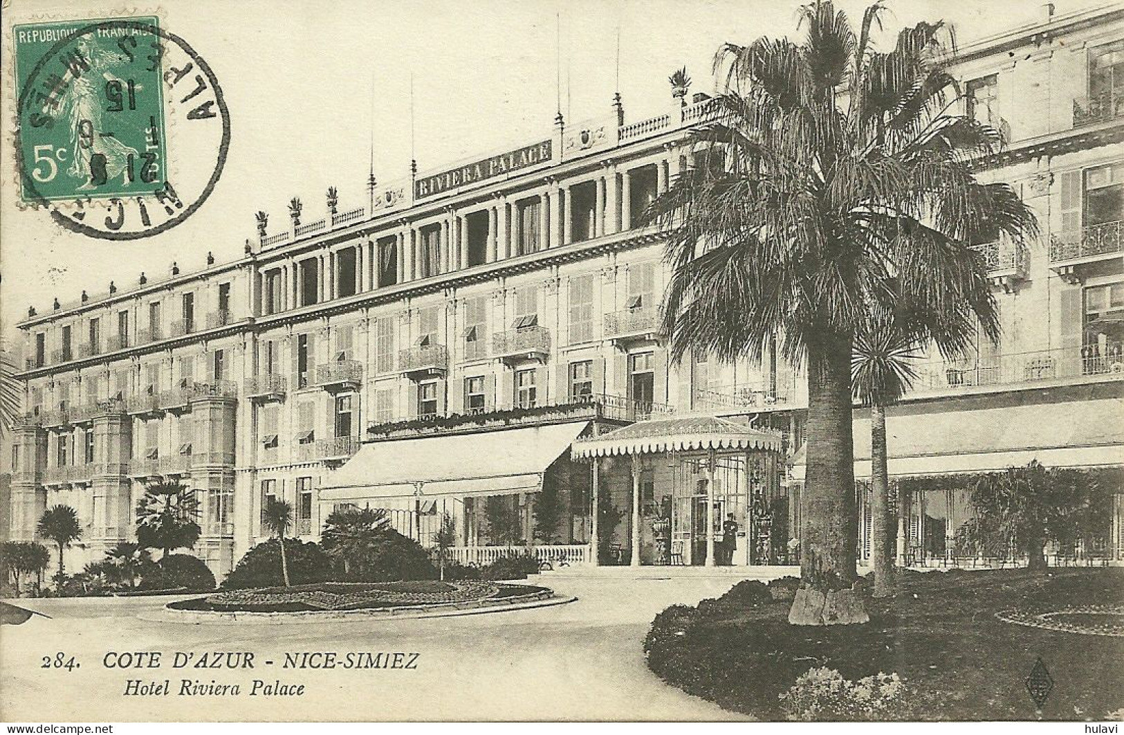 06  NICE - SIMIEZ - HOTEL RIVIERA PALACE (ref 0025) - Cafés, Hotels, Restaurants