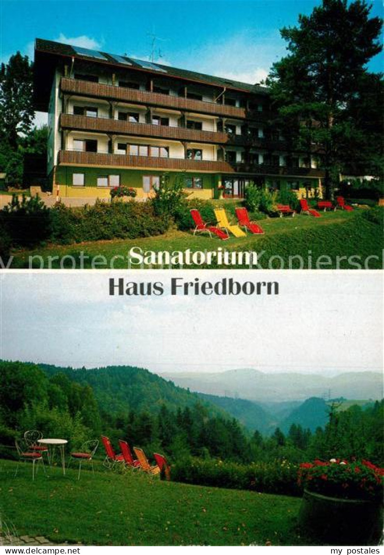 72950367 Bad Saeckingen Sanatorium Haus Friedborn Bad Saeckingen - Bad Saeckingen