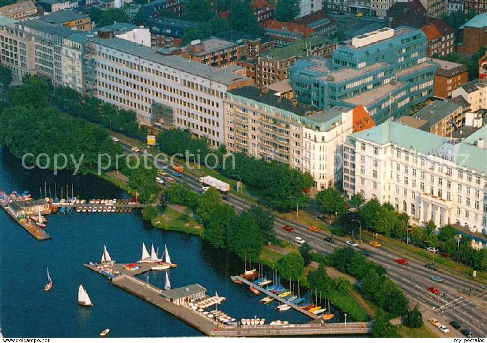 72949572 Hamburg Aussenalster Fliegeraufnahme Hamburg - Sonstige & Ohne Zuordnung