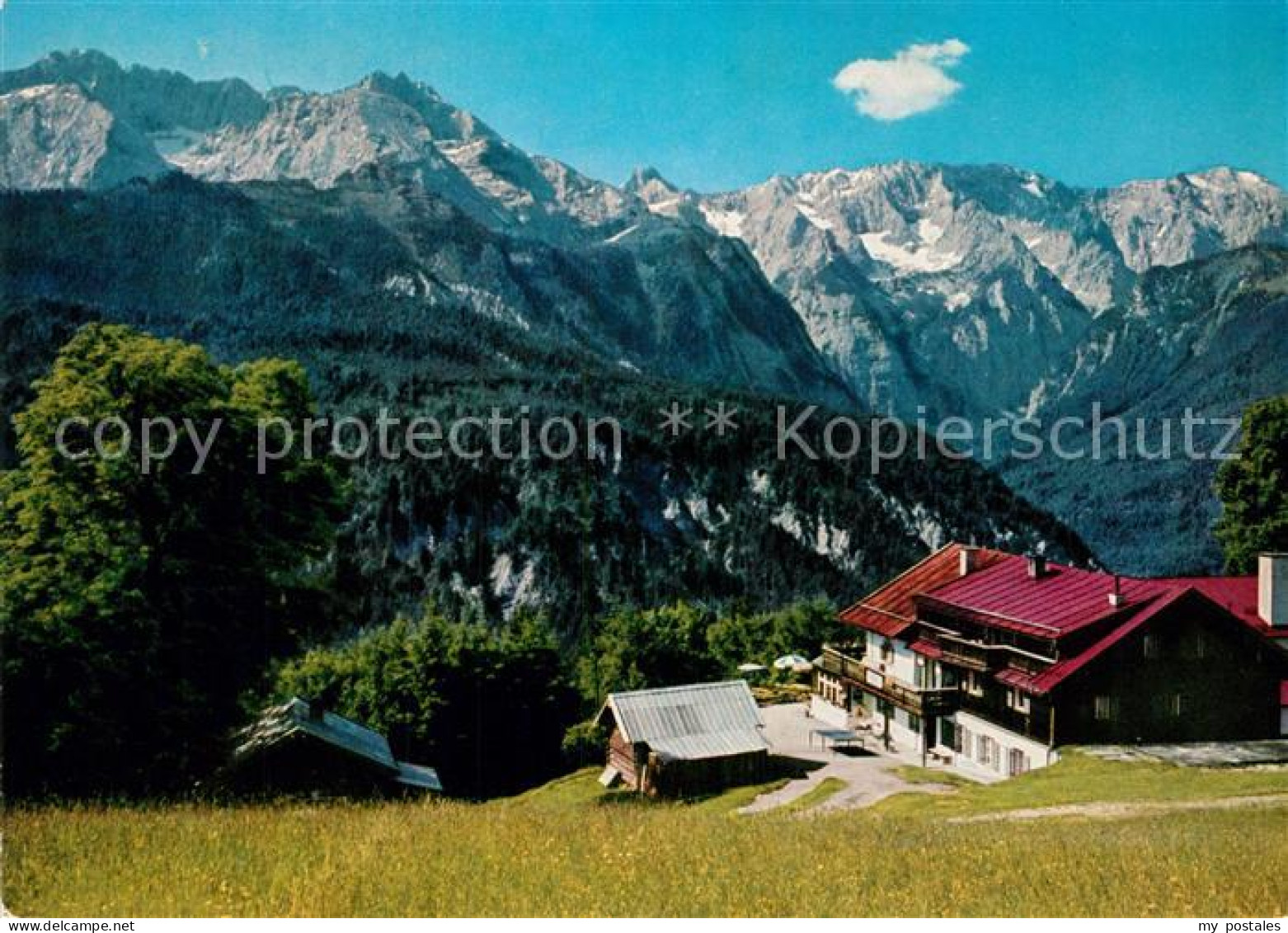 72949563 Garmisch-Partenkirchen Berggasthof Eckbauer  Garmisch-Partenkirchen - Garmisch-Partenkirchen