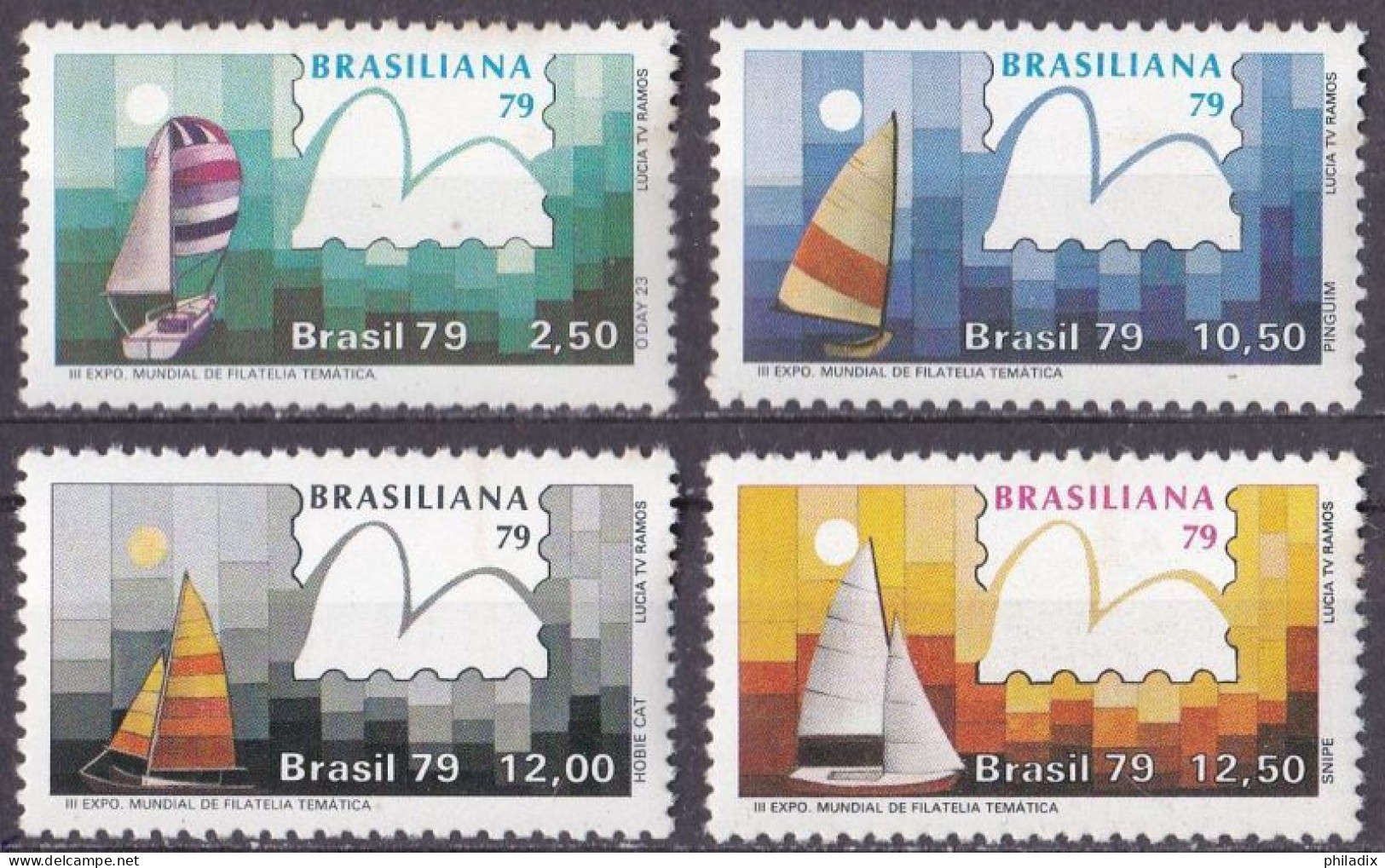 Brasilien Satz Von 1979 **/MNH (A5-14) - Ungebraucht