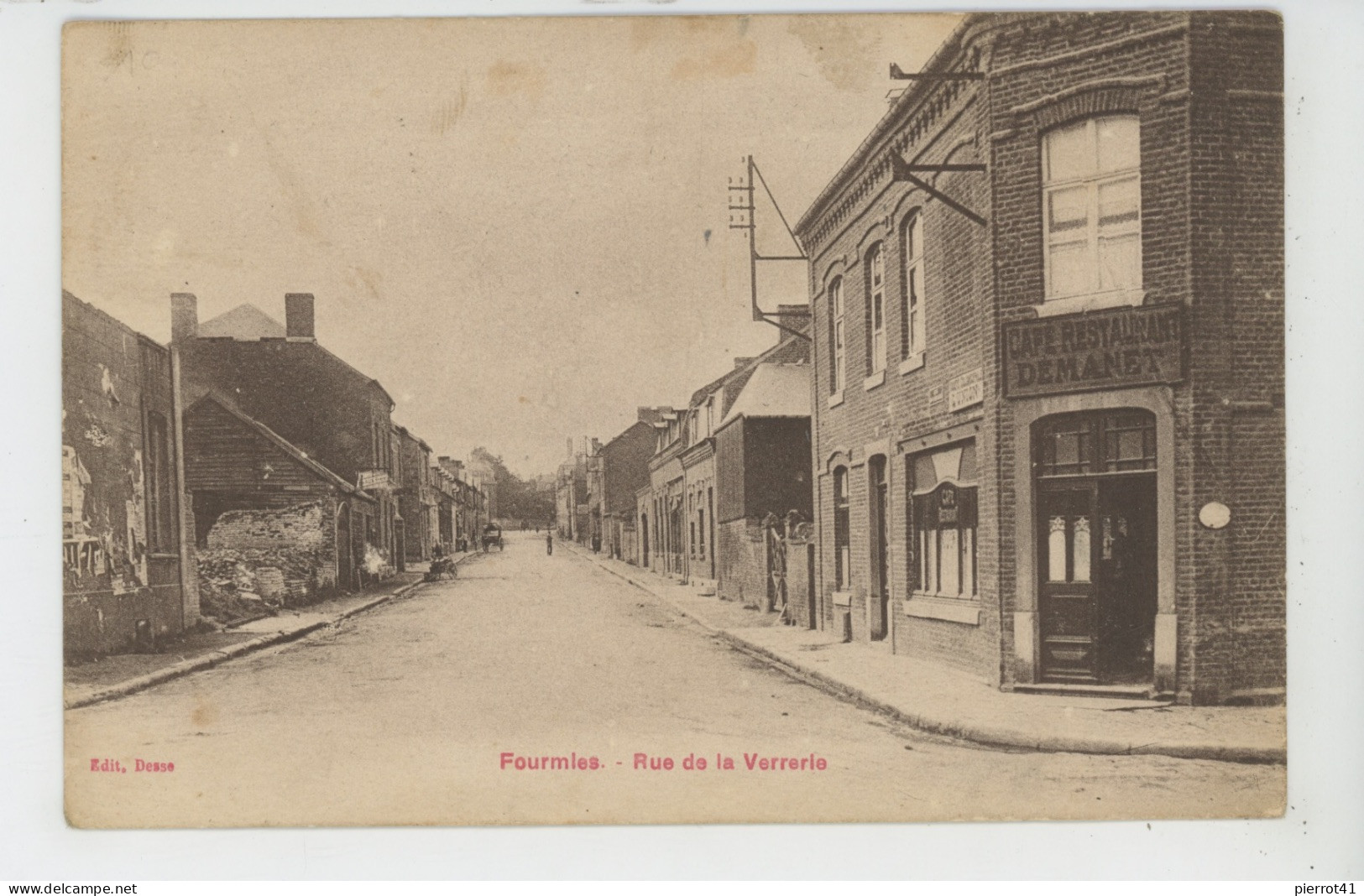 FOURMIES - Rue De La Verrerie - Fourmies