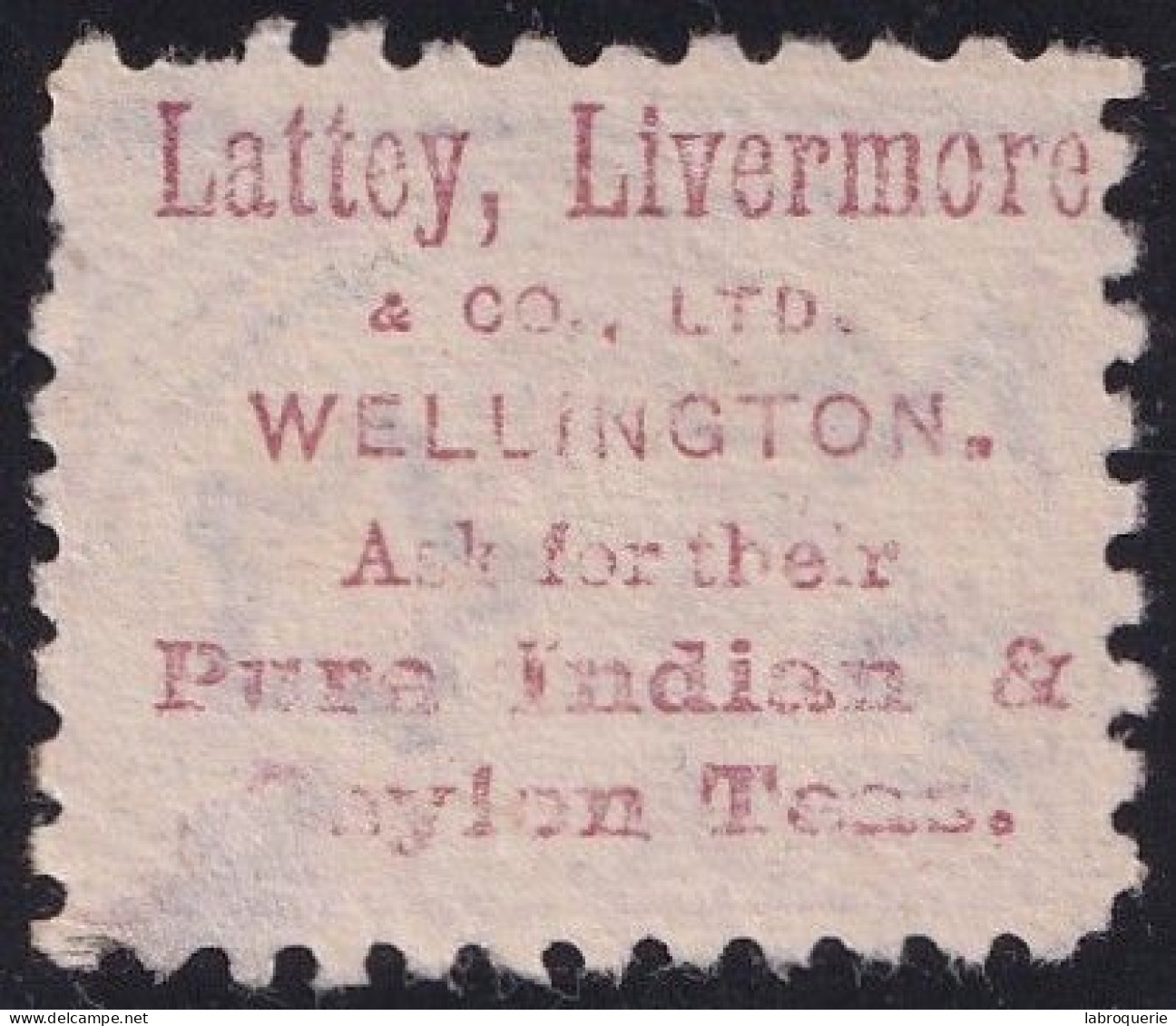 NEW-Z. - PUBLICITÉ - ADVERTISING - LATTEY, LIVERMORE - Used Stamps