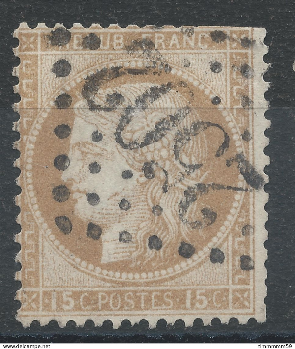 Lot N°83397   N°55, Oblitéré GC 2502 MONTPELLIER(33), Indice 1 - 1871-1875 Ceres