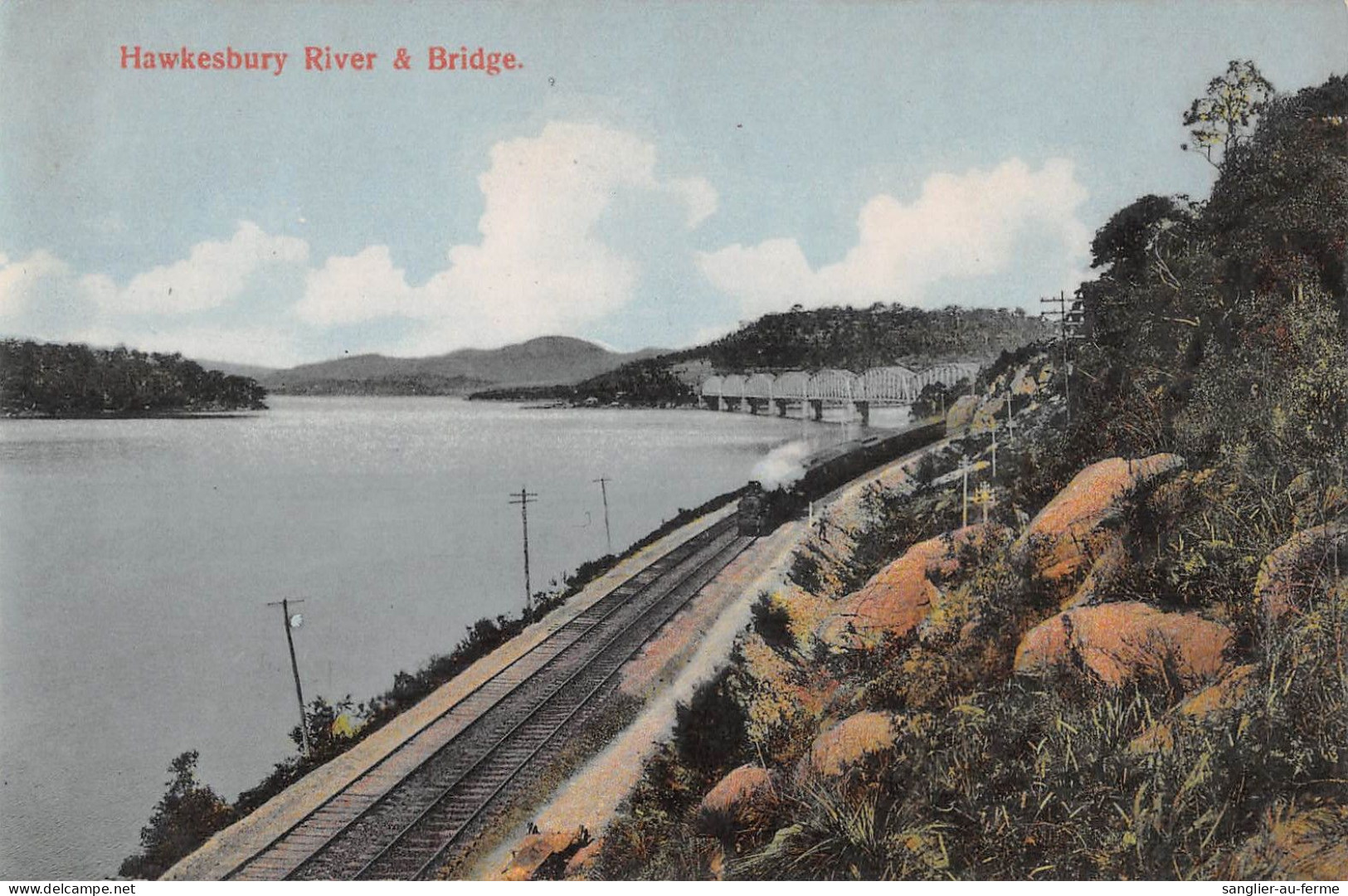 CPA AUSTRALIE / HAWKESBURY RIVER AND BRIDGE - Sonstige & Ohne Zuordnung