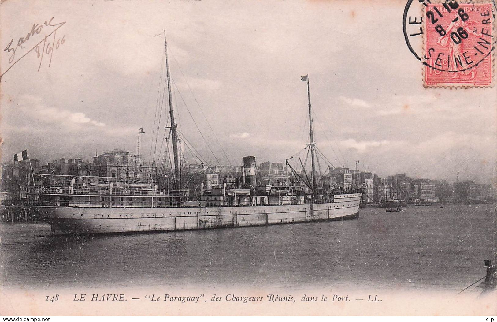 Le Havre  - Le Paraguay  -  CPA°J - Hafen